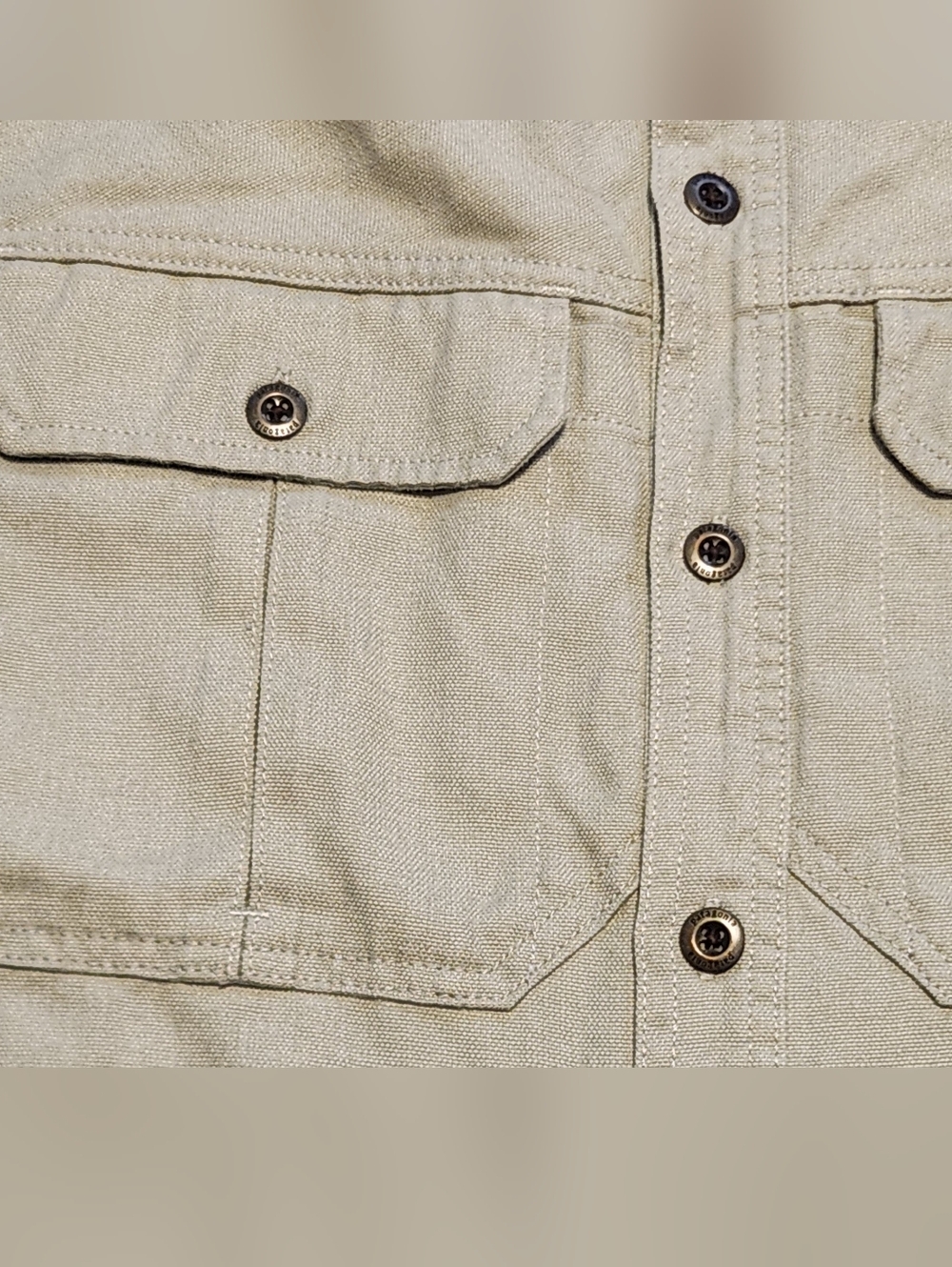 Men's Patagonia Farrier's Shirt. Size L. Stone Green. LIKE NEW - Picture 4 of 9